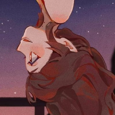 A hand-drawn image of a girl with brown hair